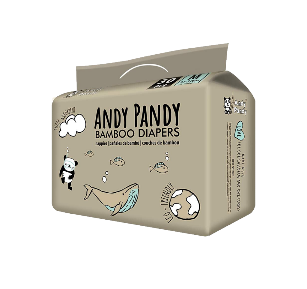 Andy Pandy Bamboo Disposable Diapers