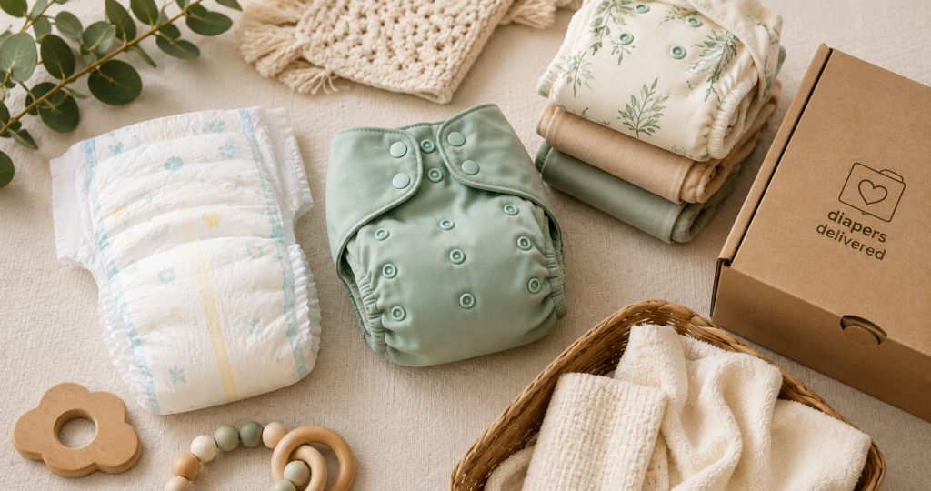 Disposable, cloth, delivery? How to choose the right diaper setup for your family